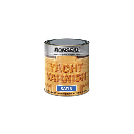Ronseal Exterior Yacht Varnish Satin 2.5 Litre
