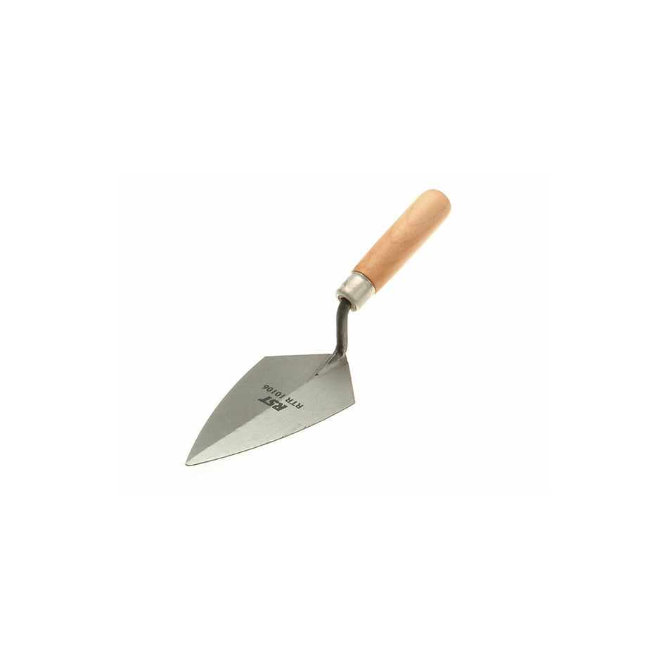 R.S.T. Pointing Trowel Philadelphia Pattern Wooden Handle 6in