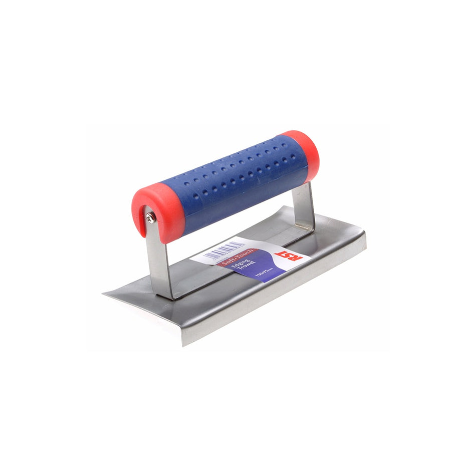R.S.T. Edger Trowel Soft Touch Handle 6 x 3in