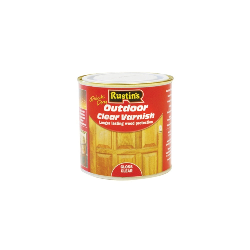 Rustins Exterior Varnish Clear Gloss 1 Litre