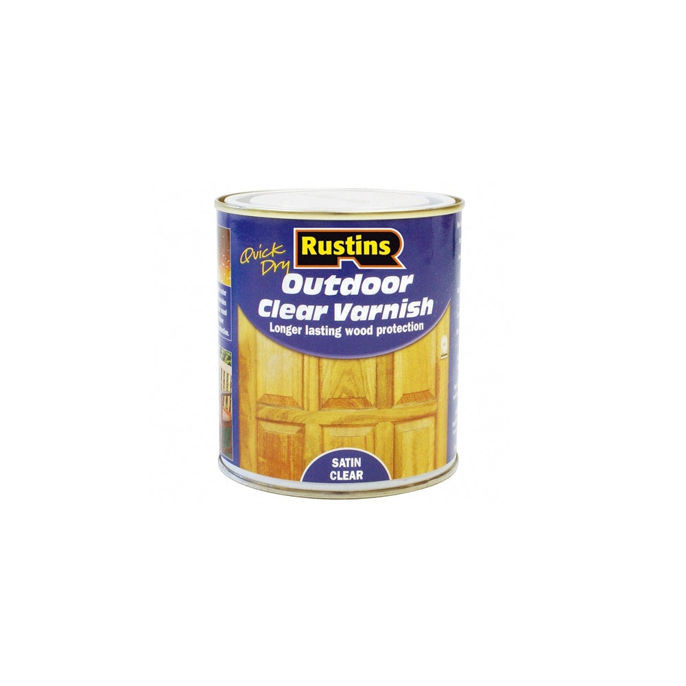Rustins Exterior Varnish Satin 250ml