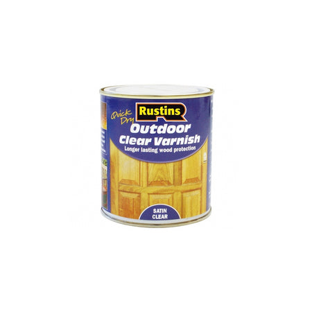 Rustins Exterior Varnish Satin 500ml