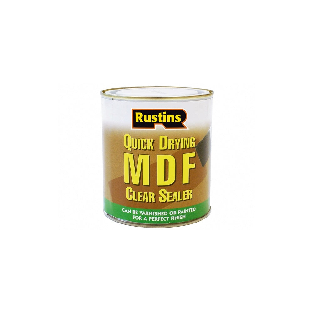Rustins Quick Drying MDF Sealer Clear 500ml