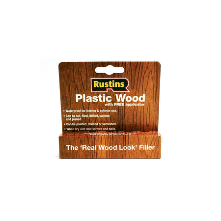 Rustins Plastic Wood Tube Teak 125ml