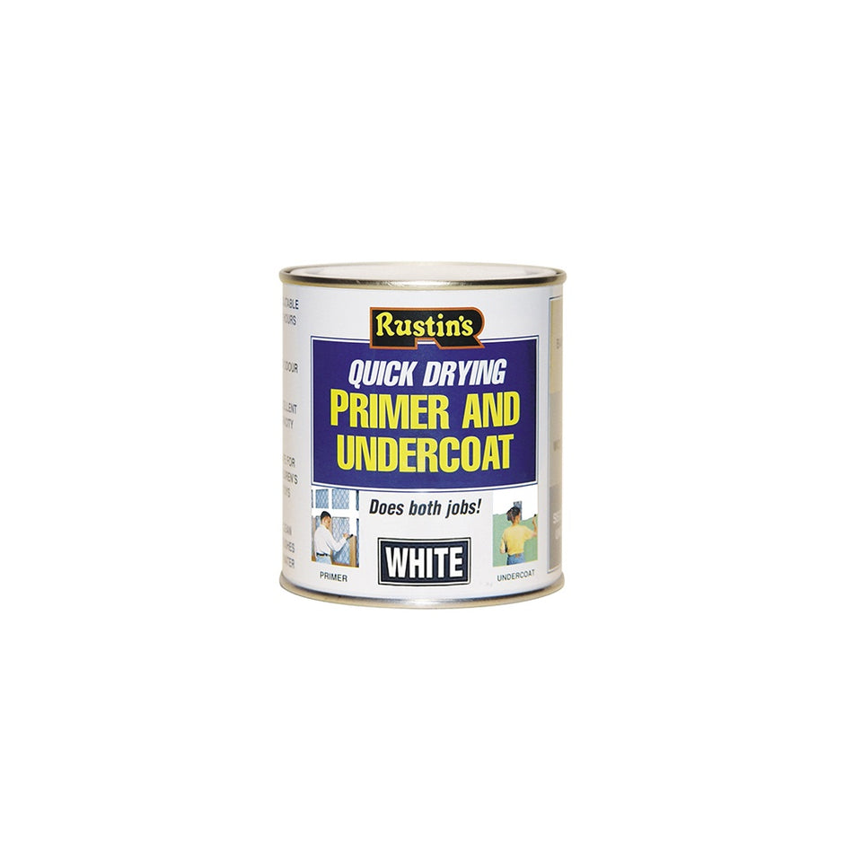 Rustins Quick Dry Primer & Undercoat White 2.5 Litre