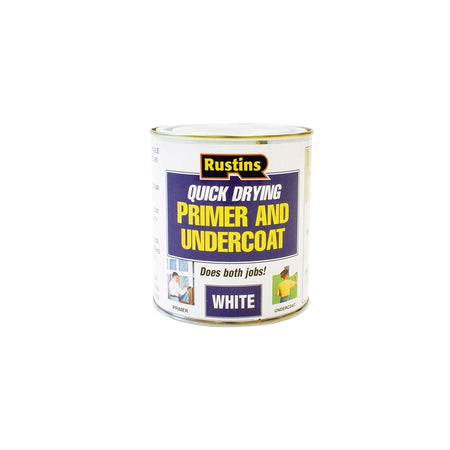 Rustins Quick Dry Primer & Undercoat White 250ml