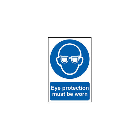 Scan Eye Protection Must Be Worn - PVC 200 x 300mm