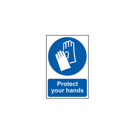 Scan Protect Your Hands - PVC 200 x 300mm