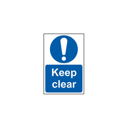 Scan Keep Clear - PVC 200 x 300mm