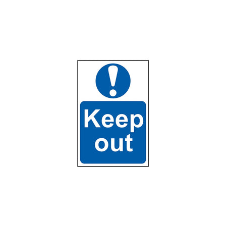 Scan Keep Out - PVC 200 x 300mm