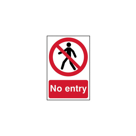Scan No Entry - PVC 200 x 300mm
