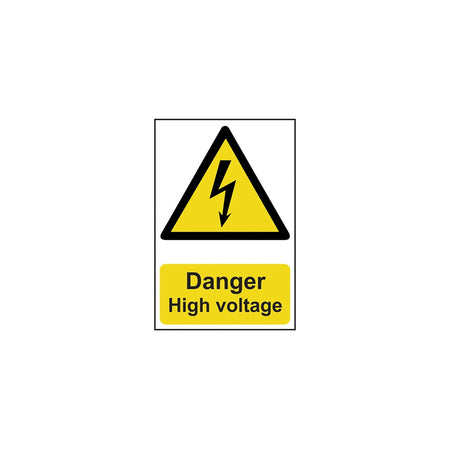 Scan Danger High Voltage - PVC 200 x 300mm