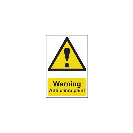 Scan Warning Anti Climb Paint - PVC 200 x 300mm