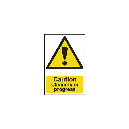 Scan Caution Cleaning In Progress - PVC 200 x 300mm
