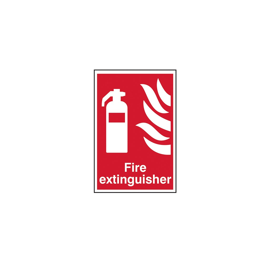 Scan Fire Extinguisher - PVC 200 x 300mm