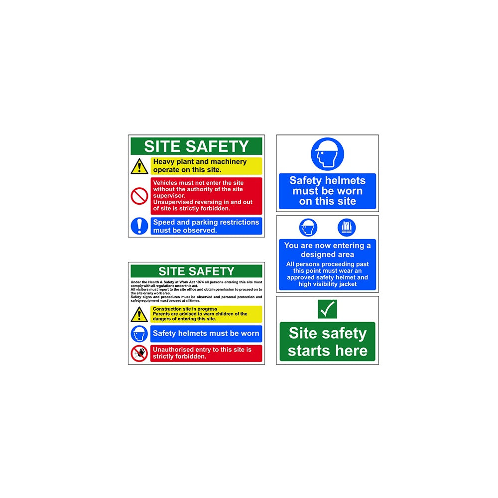 Scan Construction Site Pack 5 Pack