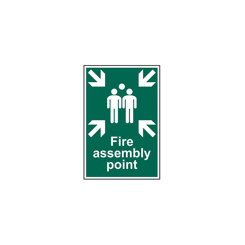 Scan Fire Assembly Point - PVC 200 x 300mm