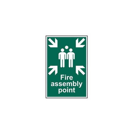 Scan Fire Assembly Point - PVC 200 x 300mm