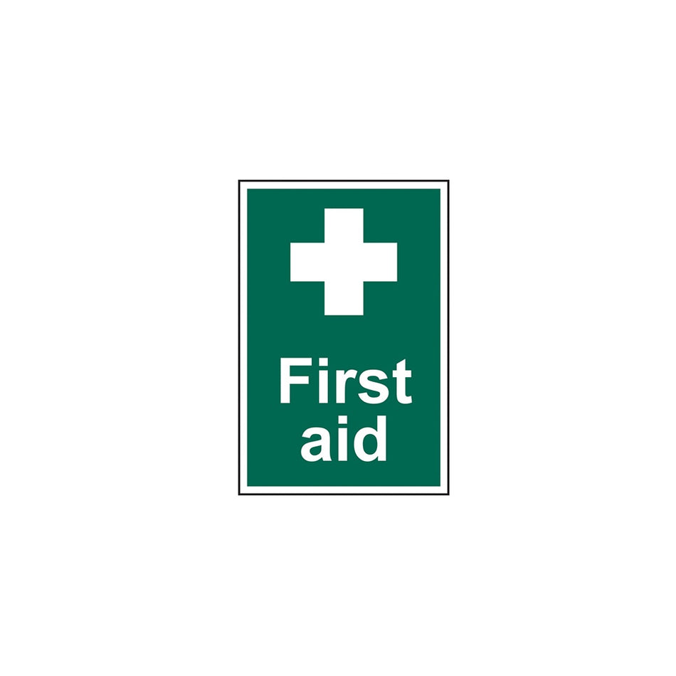 Scan First Aid - PVC 200 x 300mm