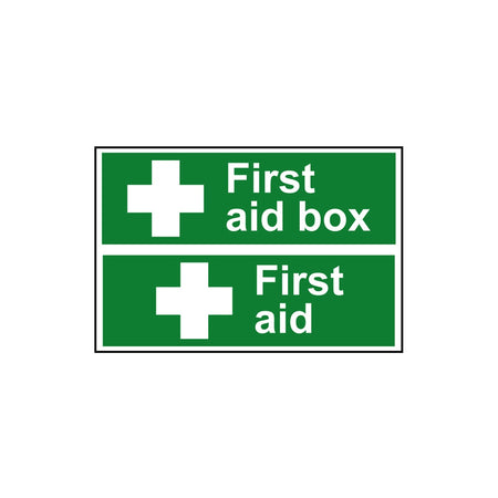 Scan First Aid Box / First Aid - PVC 300 x 200mm