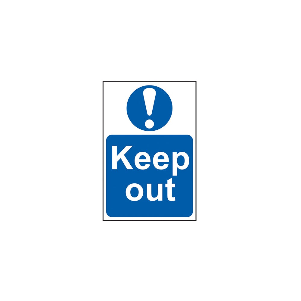 Scan Keep Out - PVC 400 x 600mm