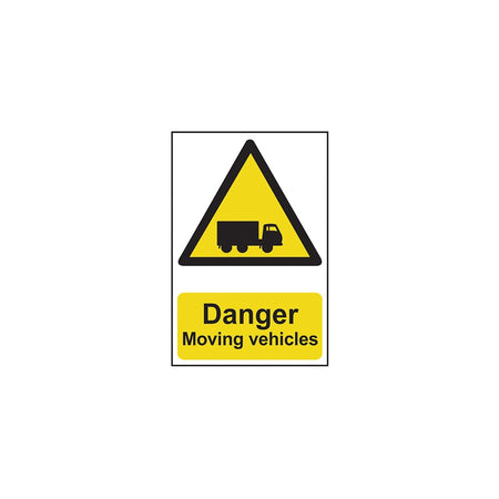 Scan Danger Moving Vehicles - PVC 400 x 600mm