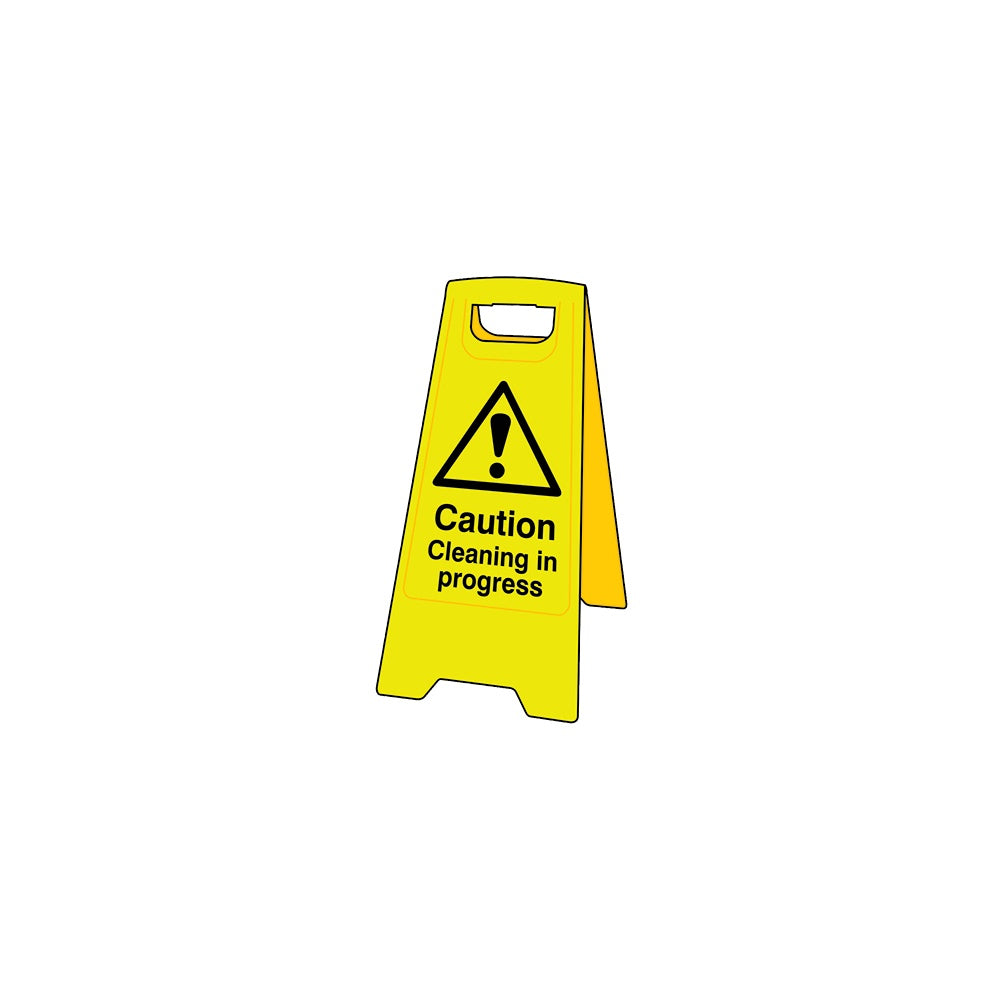 Scan Caution Cleaning In Progress Heavy-Duty A Board