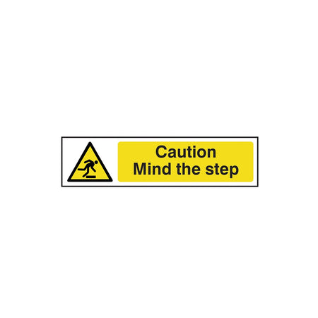 Scan Caution Mind The Step - PVC 200 x 50mm
