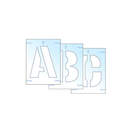 Scan Letter Stencil Kit 300mm