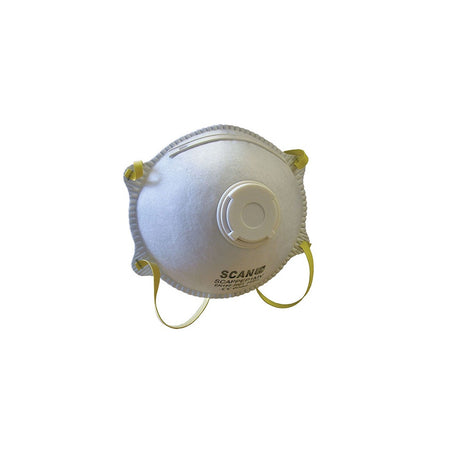 Scan Moulded Disposable Mask Valved FFP1 Protection (Box 10)