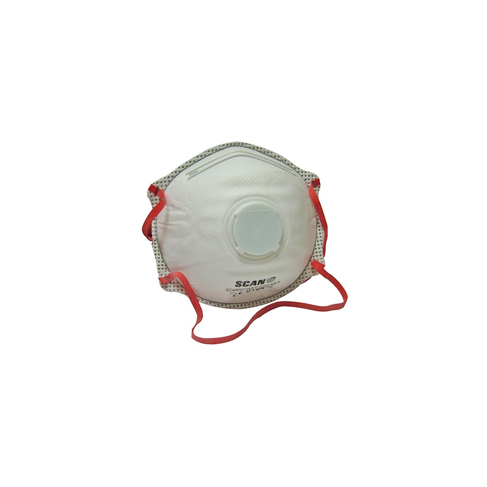 Scan Moulded Disposable Valved Masks (2) FFP3