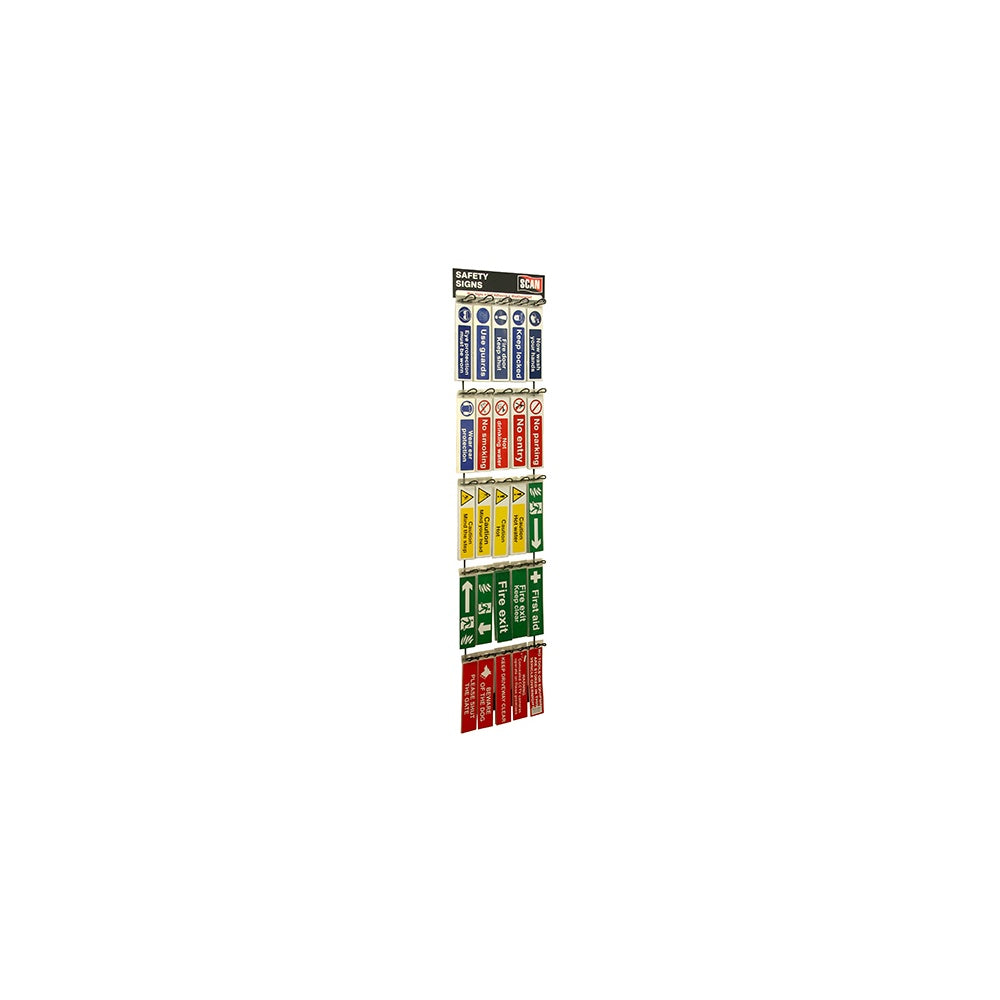Scan Signs Display - 100 Signs
