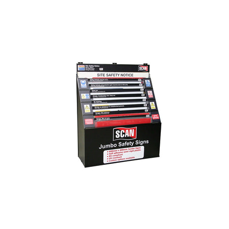Scan Signs Display - 36 Large Signs