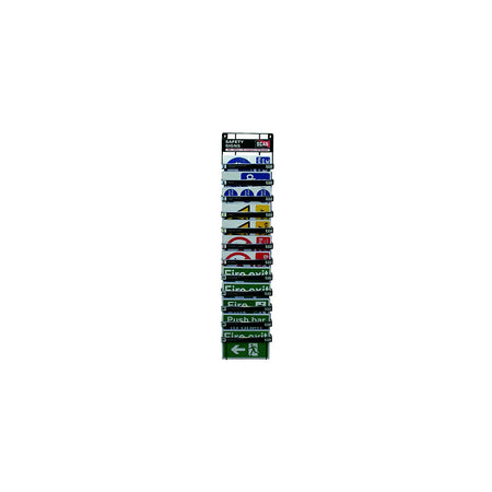 Scan Signs Display - 60 Signs (12 Tier Stand)