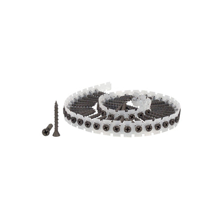 Senco DuraSpin Collated Screws Fermacel Fibre Board to Wood 3.9 x 30mm Pack 1,000