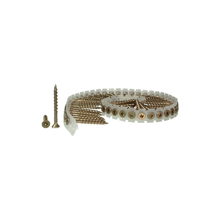 Senco DuraSpin Collated Screws Flooring / Wood SQ2 4.5 x 65mm Pack 1,000