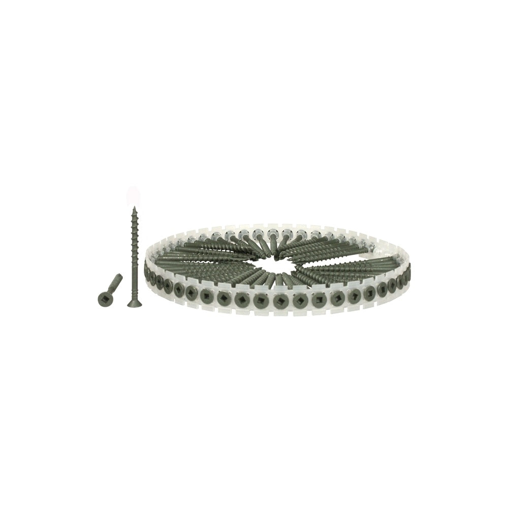 Senco DuraSpin Collated Screws Decking Weatherex 4.5 x 75mm Pack 1,000