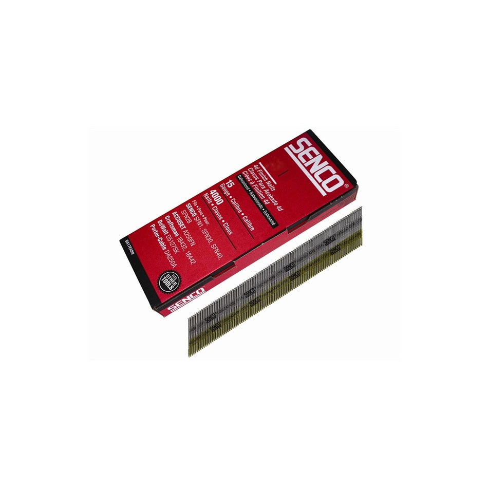Senco Chisel Smooth Brad Nails Galvanised 15G x 63mm Pack 4,000