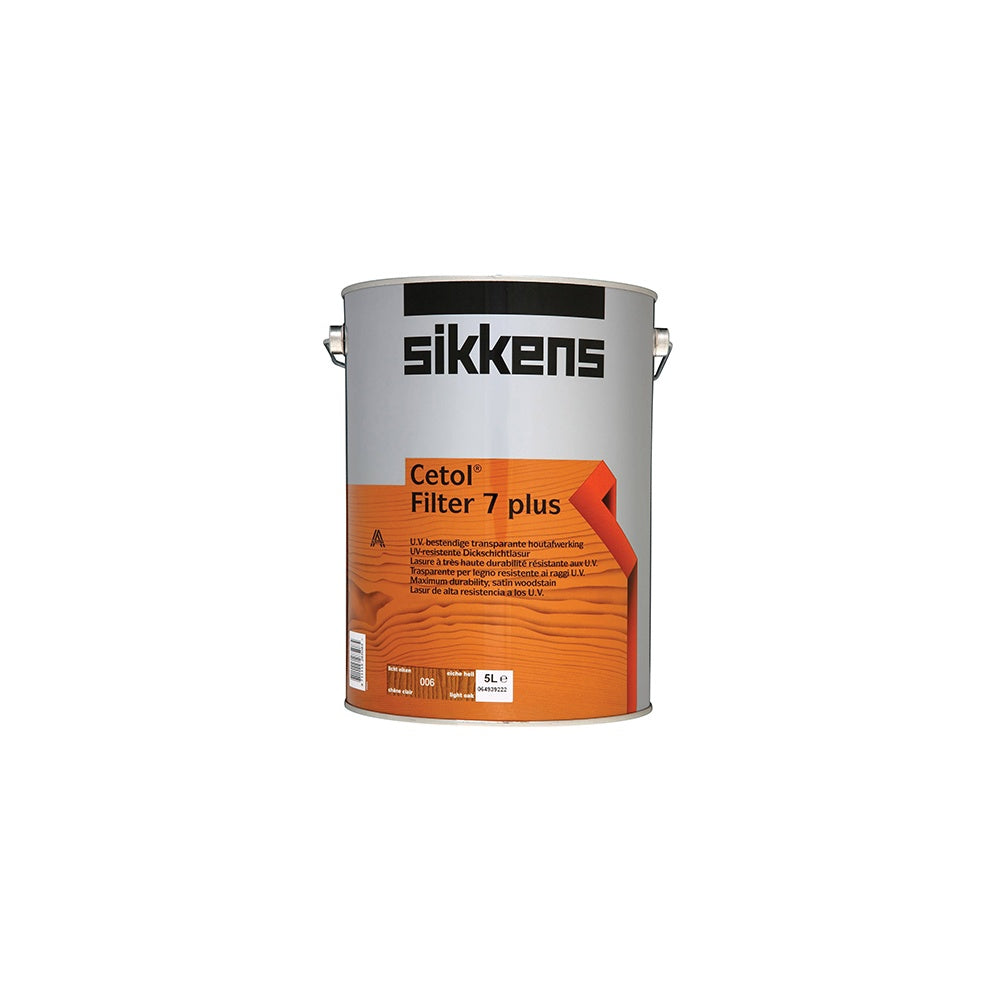 Sikkens Cetol Filter 7 Plus Translucent Woodstain Light Oak 5 Litre