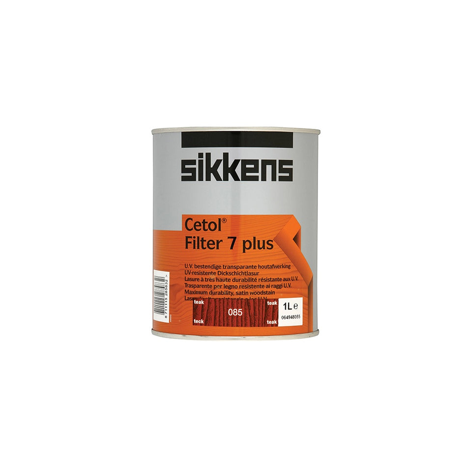 Sikkens Cetol Filter 7 Plus Translucent Woodstain Teak 1 Litre