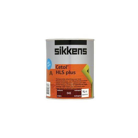 Sikkens Cetol HLS Plus Translucent Woodstain Mahogany 1 Litre