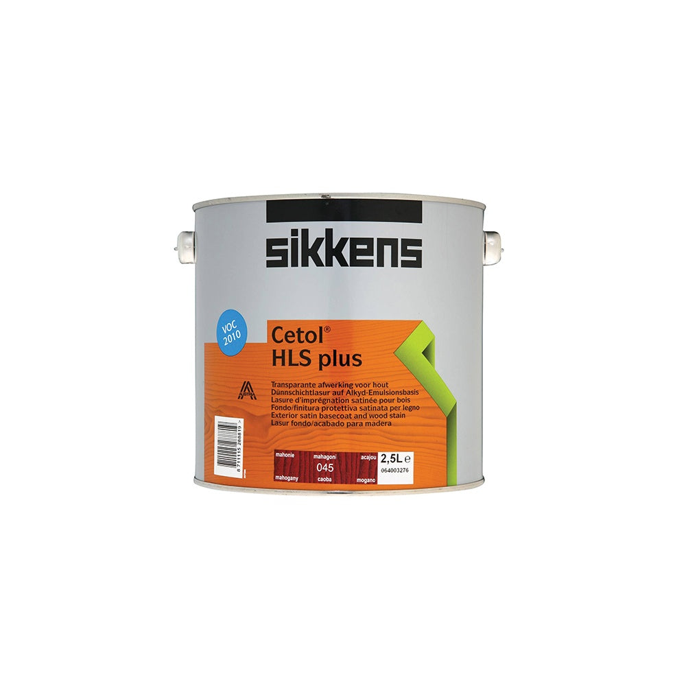 Sikkens Cetol HLS Plus Translucent Woodstain Mahogany 2.5 Litre