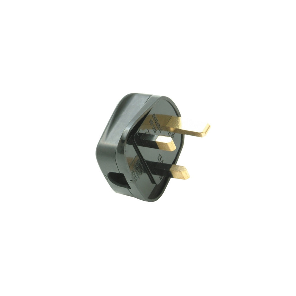 SMJ Black 13A Fused Plug (Trade Pack of 20)