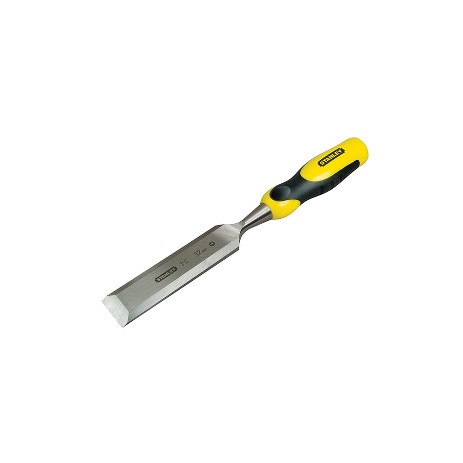 Stanley Tools Dynagrip Bevel Edge Chisel with Strike Cap 38mm (1.1/2in)