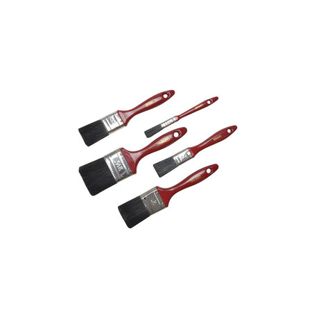 Stanley Tools Decor Paint Brush Set of 5 - 12, 25, 37, 50 + 62mm
