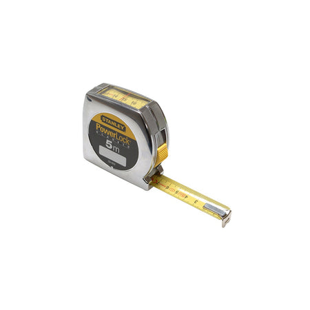 Stanley Tools Powerlock Tape 5m (Width 19mm) Top Reader