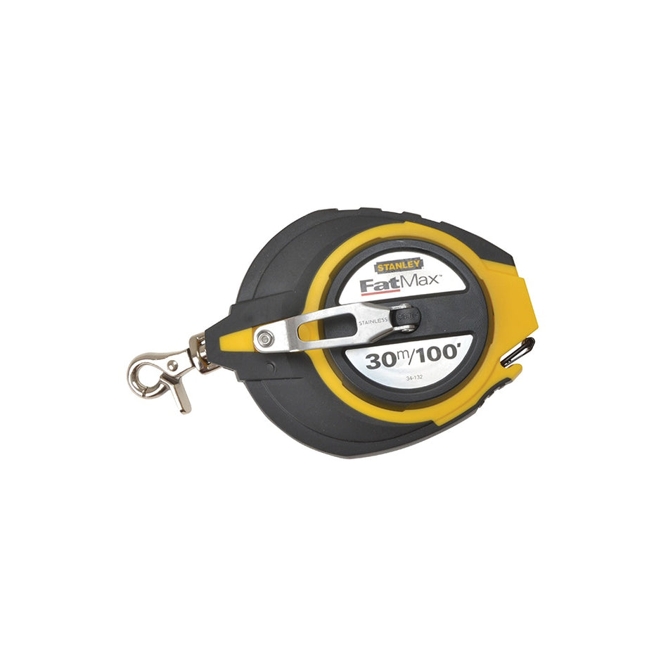 Stanley Tools FatMax Long Tape 30m (Width 9.5mm)