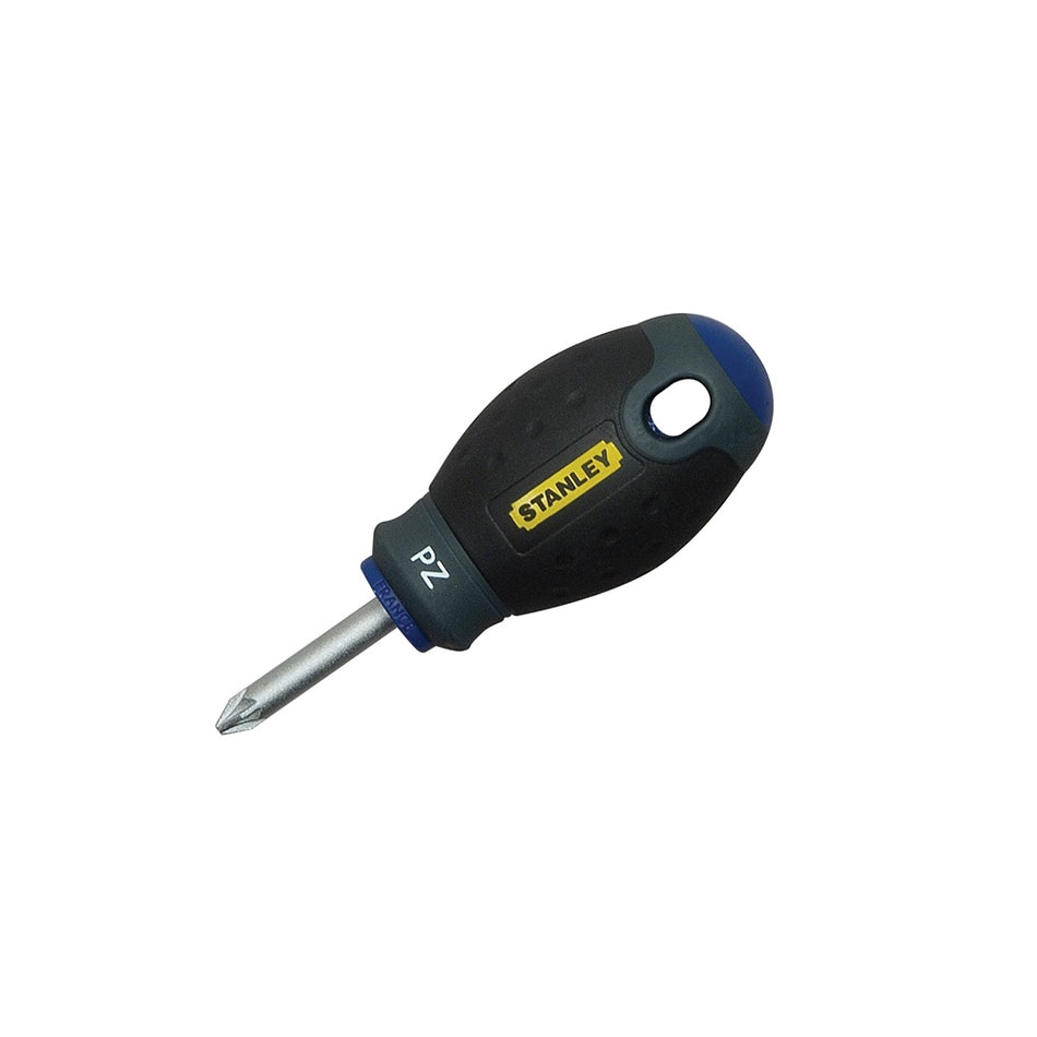 Stanley Tools FatMax Screwdriver Pozi Pz1 x 30mm Stubby
