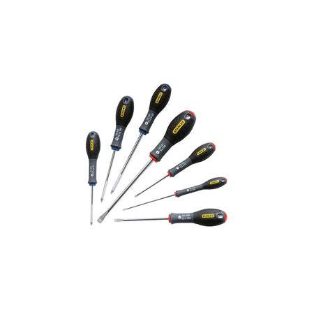 Stanley Tools FatMax Screwdriver Set Parallel / Flared / Pozi Set of 7