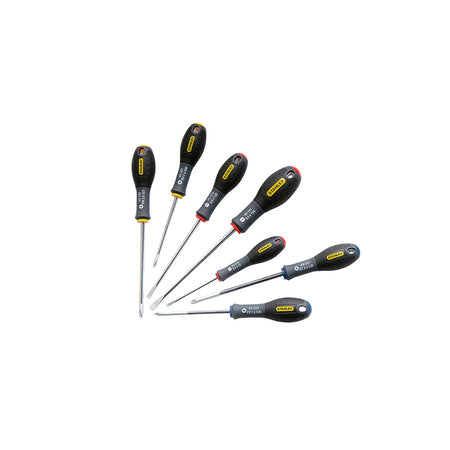 Stanley Tools FatMax Screwdriver Set Phillips / Pozi / Flared / Parallel Set of 7